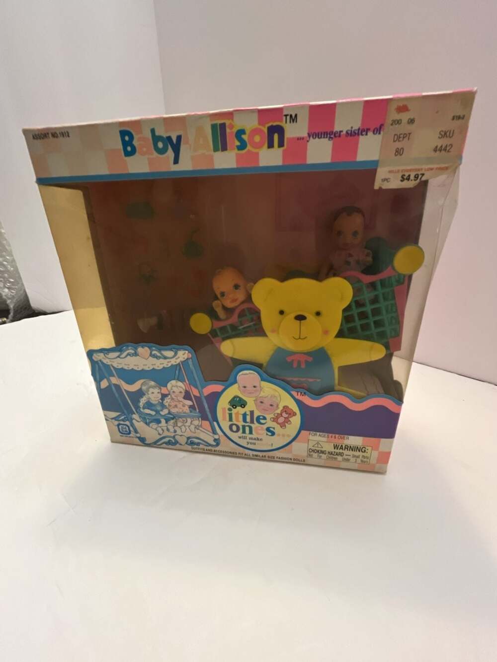 Extremely RARE Vintage Little Ones Baby Allison Younger Sister Of Doll Set With